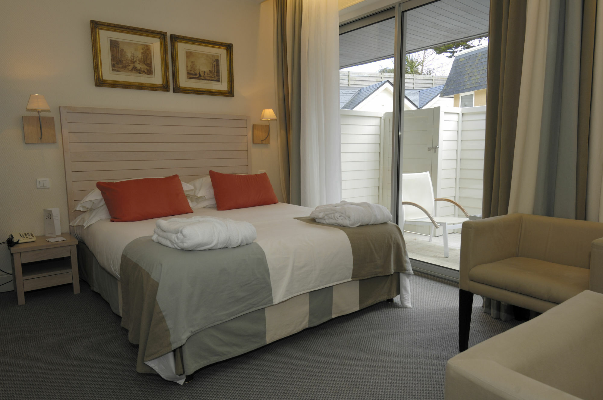 Relais & Chateaux Le Brittany & Spa Roscoff Exterior foto